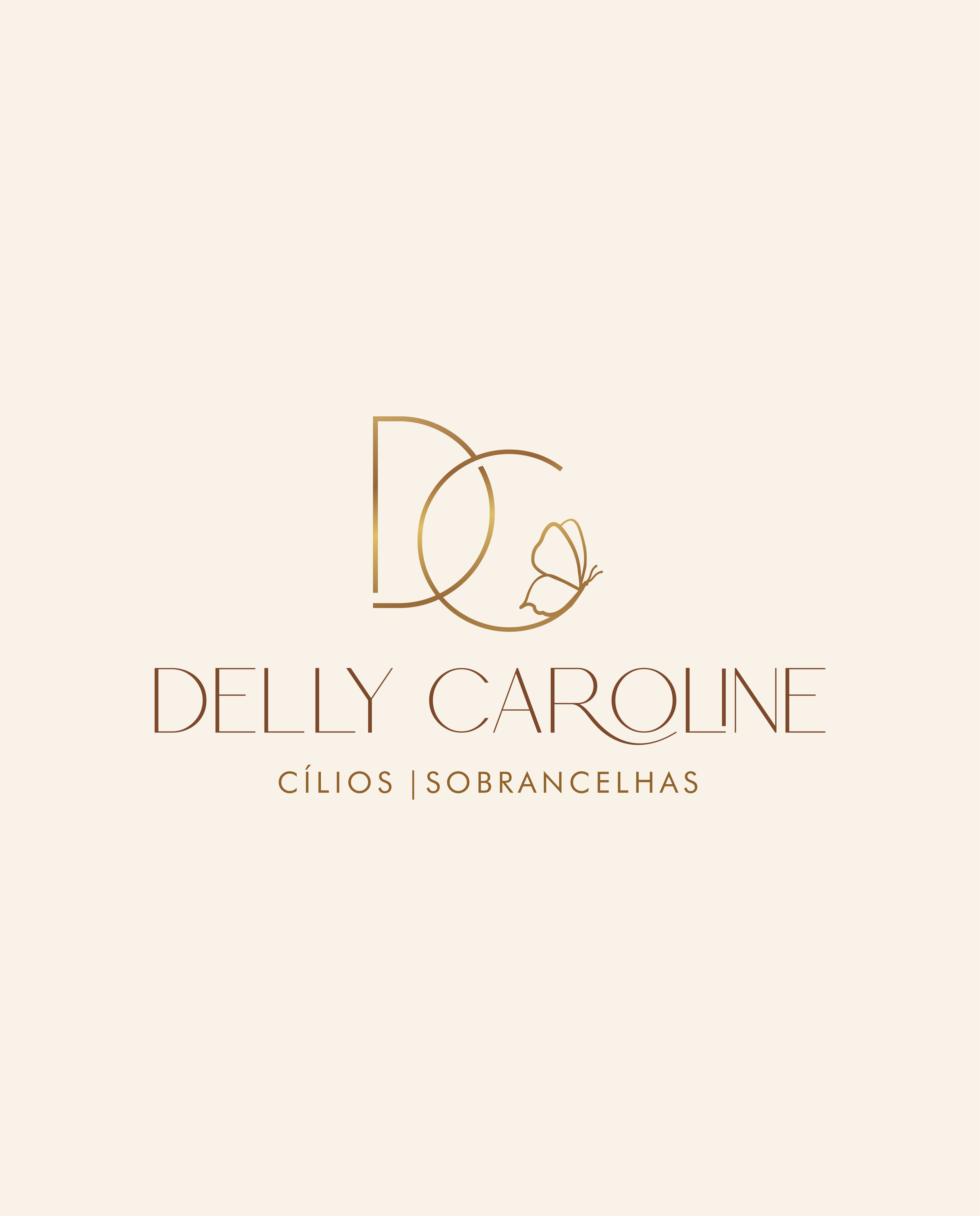 Delly Caroline Cílios e Sobrancelhas Logo
